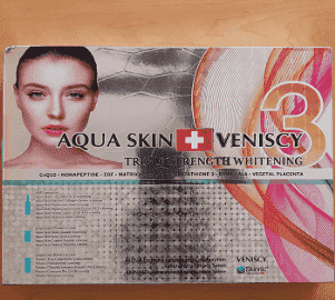 aqua skin veniscy glutathione skin whitening injection