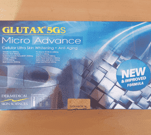 glutax 5gs micro advance glutathione injection