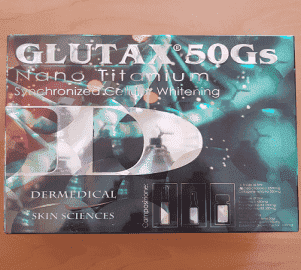 glutax 50gs nano titanium synchronized cellular 10 sessions