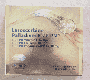 laroscorbine palladium e uf pn vitamin c collagen injection