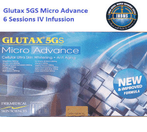 glutax 5gs micro advance glutathione injection 6 sessions