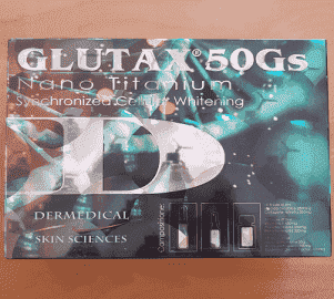 glutax 50gs nano titanium synchronized cellular 10 sessions