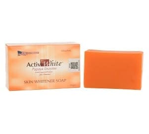 active white papaya enzyme with grapeseed extract skin whitener soap