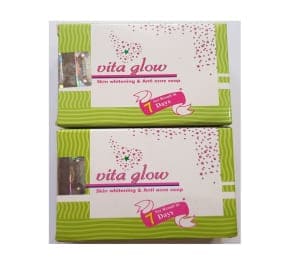 vita glow skin whitening and anti acne soap