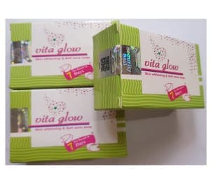 vita glow skin whitening and anti acne soap