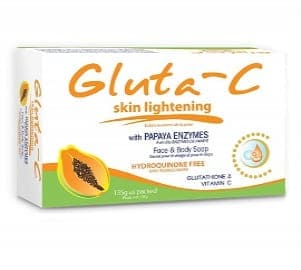 gluta c skin lightening papaya soap