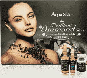 aqua skin brilliant diamond max aquaism sparkling white 10 sessions injection