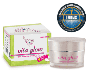 vita glow glutathione skin whitening night cream